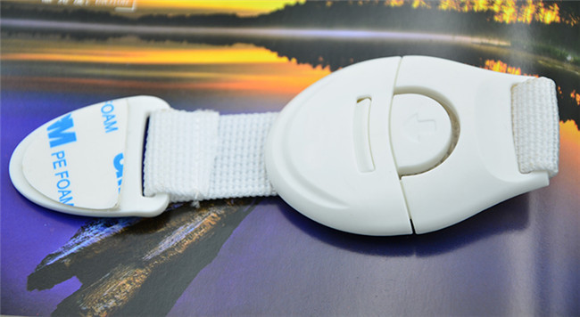 Hottest Infant Baby Safety Lock Latch Nylon Strap Security Baby Lock