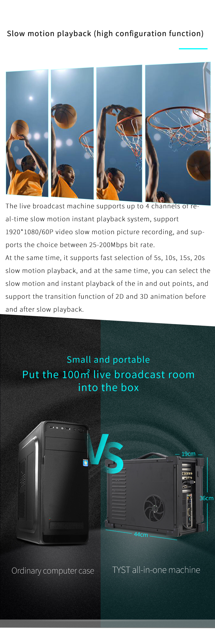 550W HD Live Streaming and Recording Camera System The Ultimate Broadcasting Solution