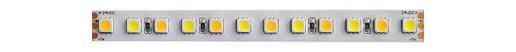 CCT Dual Color Outdoor LED Light Strip White Addressable Cuttable Connecting 3528