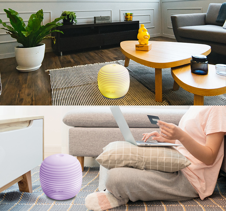 Home Decor Lantern USB Essential Oil Aroma Diffuser Humidifier