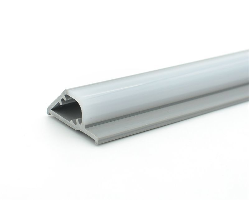 Rigid Vinyl Plastic U-Channel LED Strip Light U Channel Plastic Edge Trim
