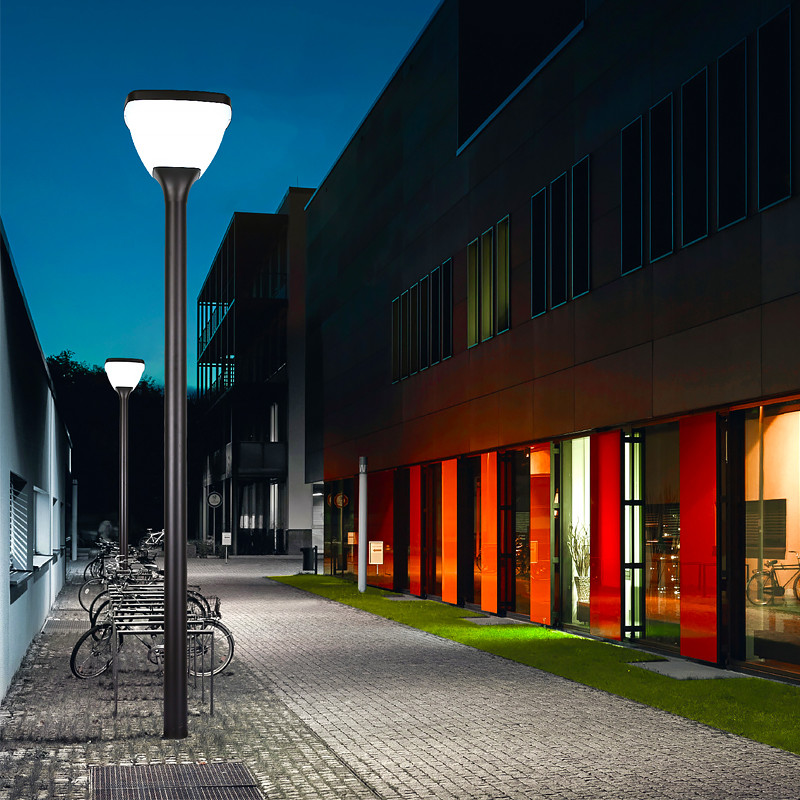 Ip65 Waterproof ABS Solar Street Light Powered All In One Integrated Led 20W