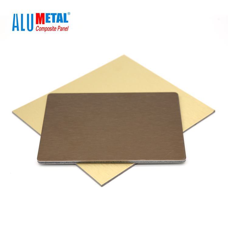 PE PVDF Aluminum Corrugated Panel Composite Sheets 3mm FR AA1100