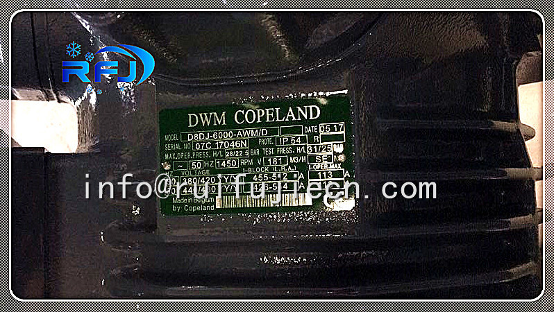 D8sh-5000 S Type Semi Hermetic Refrigeration Compressor 50HP Piston