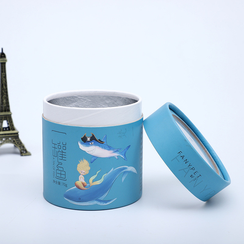 1.2mm Kraft Paper Cardboard Cylinder Packaging Paper Tube Tea Packaging