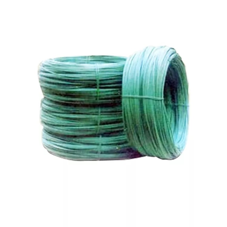 Yellow 1.2mm Pvc Coated Iron Wire Metal Tight Customized