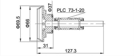 Rotor Complete Open End Spinning Spare Parts With Bearing For Schlafhorst