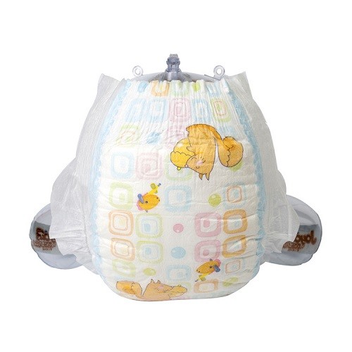 USA Fluff Pulp Infant Baby Diapers 360 Degree Elastic Stretchable Waistband