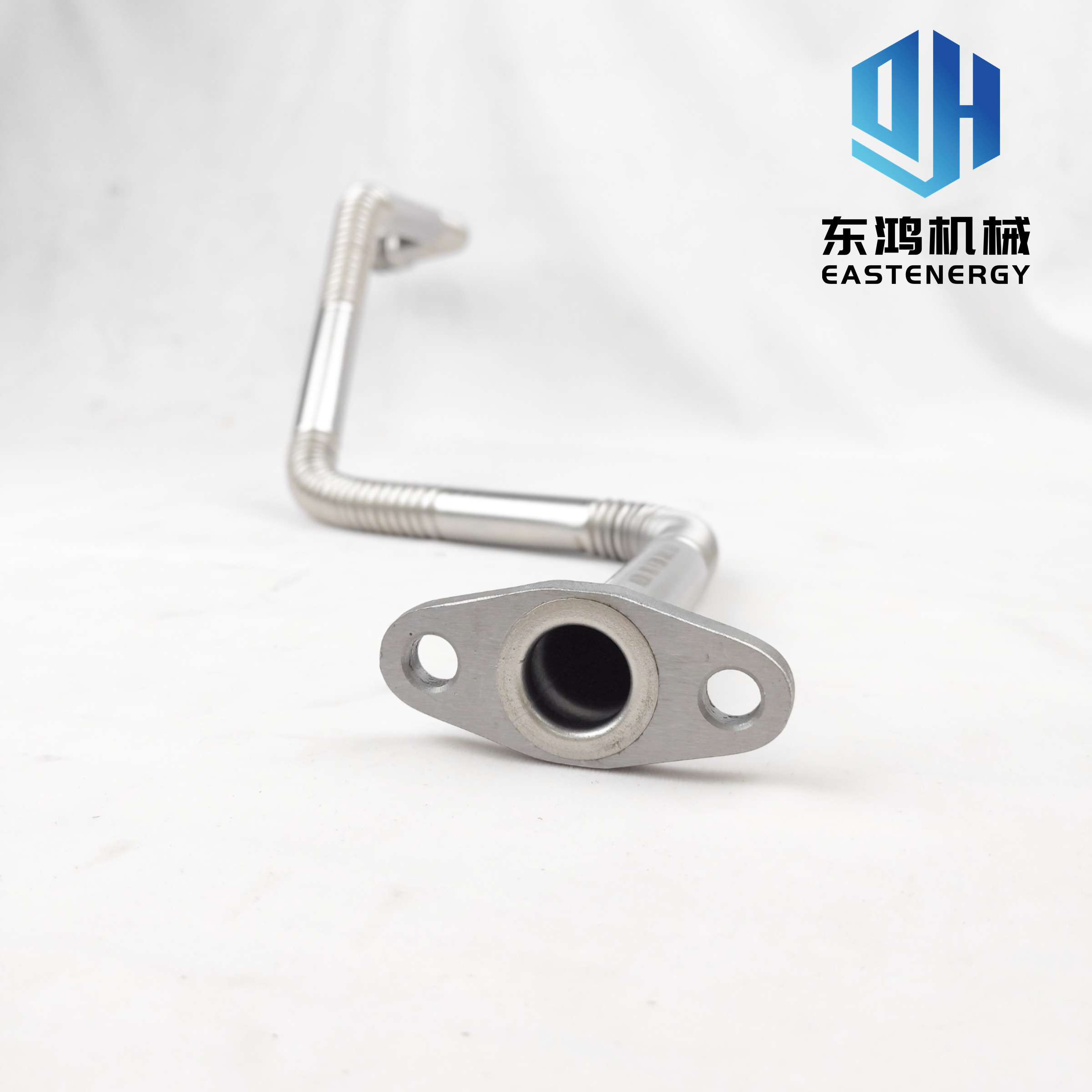 Mechanical Engine QSB6.7 Turbo Engine Turbocharger Oil Return Pipe 3975076 For 220-8