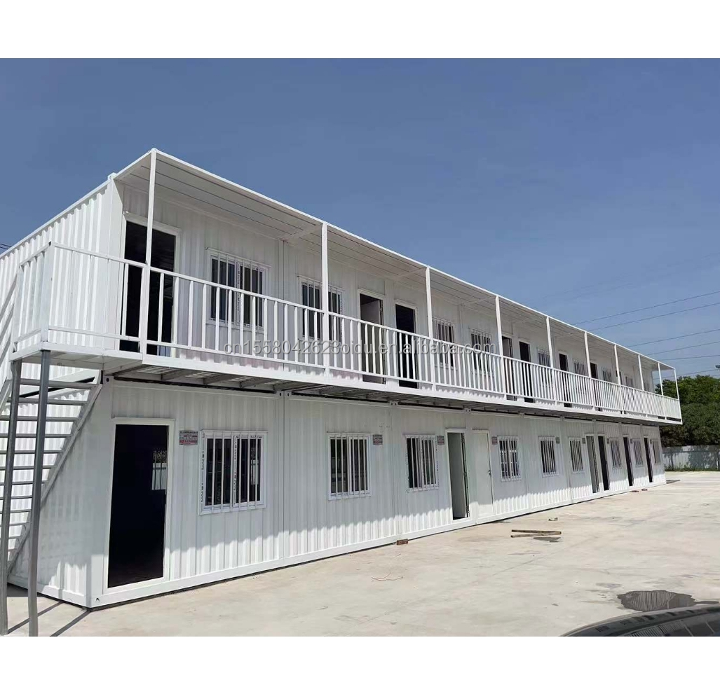 Quick Assembly Portable Flat Pack Container House for Modern Office Beach House and Construction Engineering Camps