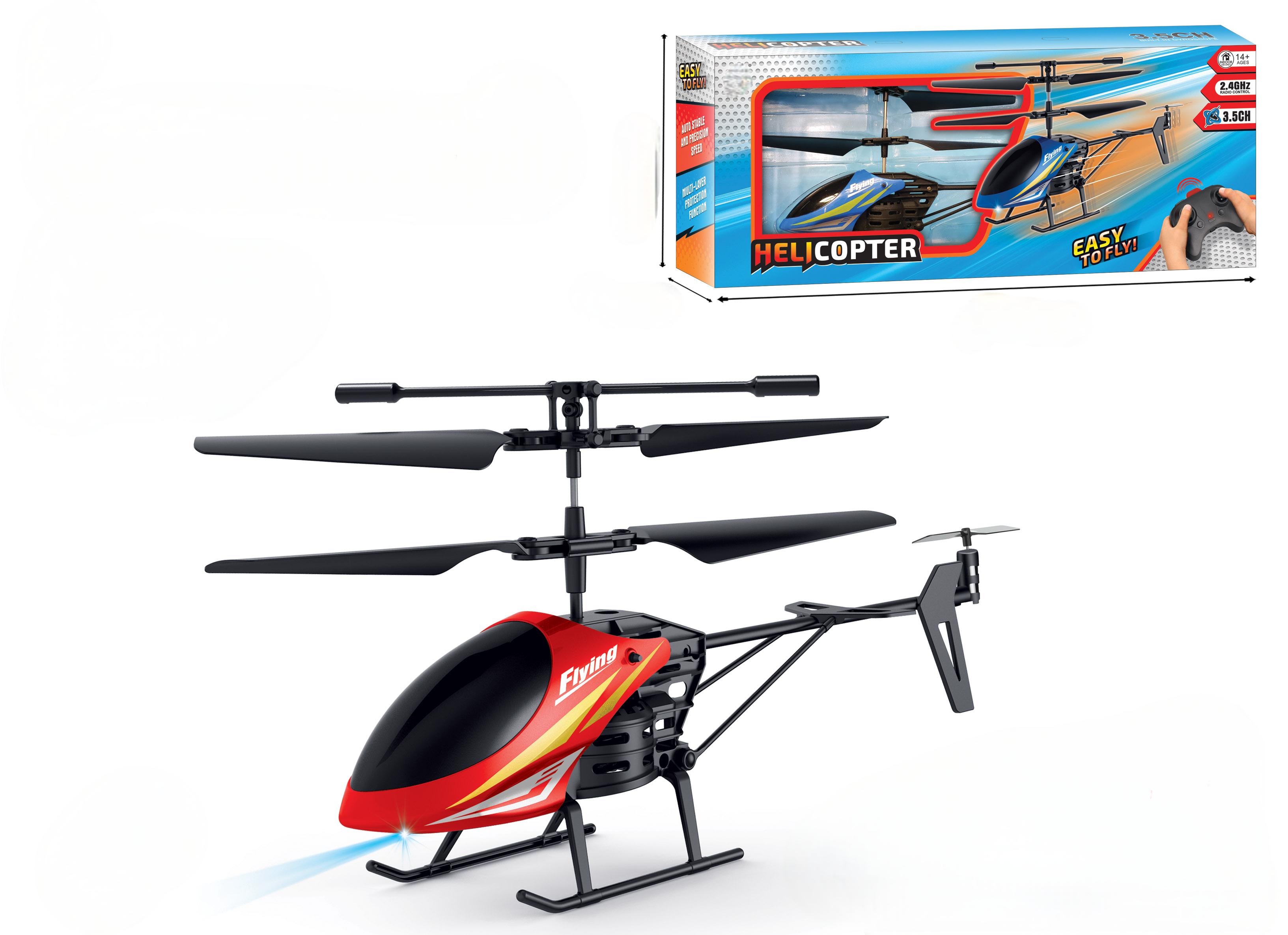 300MAH Battery Beginner-Friendly Mini Helicopter With Gyro-Stabilization for Indoor and Outdoor