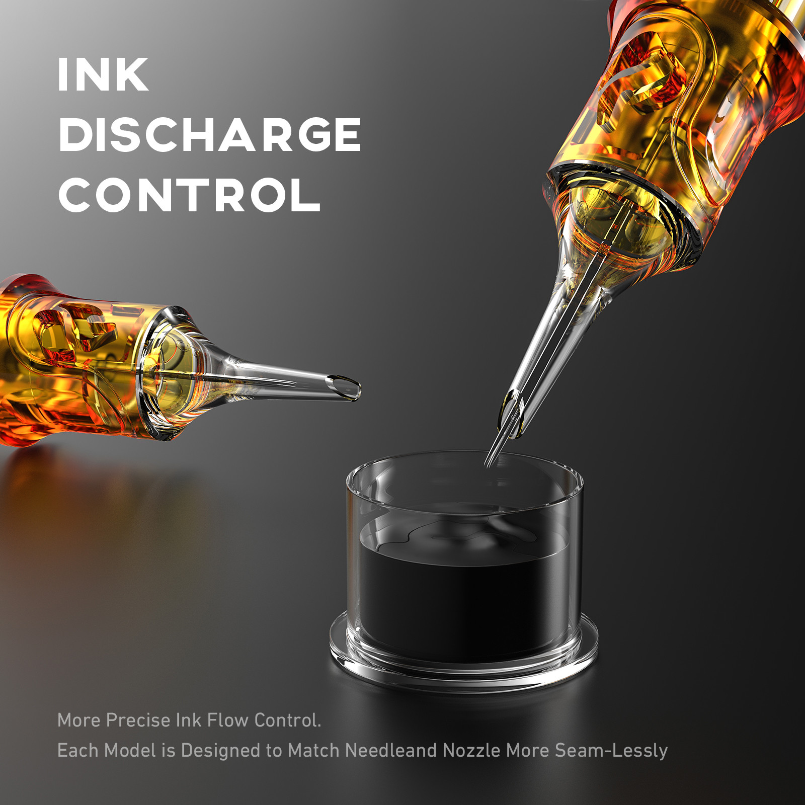 0.25mm Magnum Tattoo Cartridges CNC Permanent Makeup Cartridge Needles