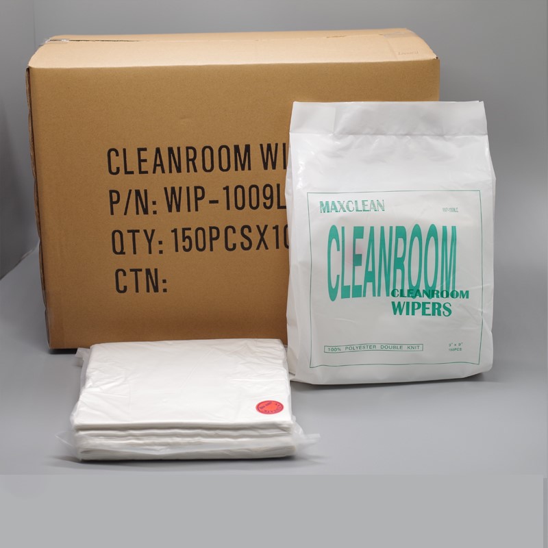 Anti Static Esd Microfiber Cleanroom Wiper 140gsm Polyester