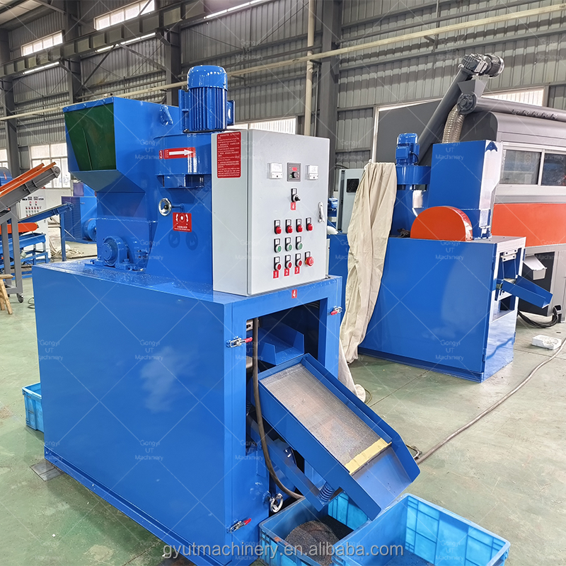 1200 kg Weight Copper Cable Recycling Separating Machines Scrap Cable Granulator Separator Machines