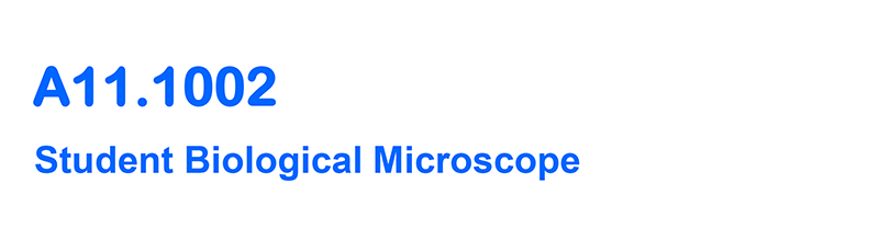 A11.1002 Mechanical Stage LED Illumination Achromatic Binocular Biological Microscope