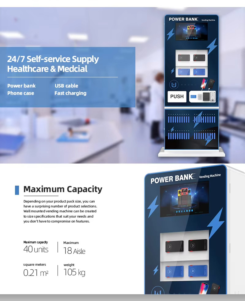 Power banks vending machine for sale Power bank rental shared power banker mobile charger auto dispenser