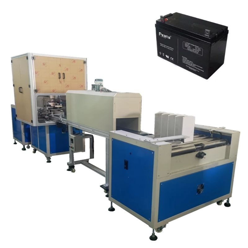 Battery 400P/H Fully Automatic Screen Printing Machine IR dryer With Conveyor