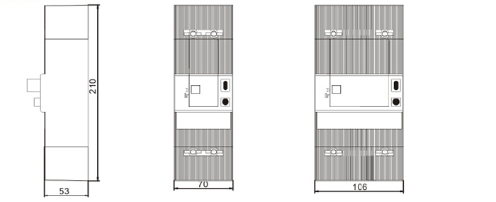 PG 230V/400V RCCB residual current circuit breaker