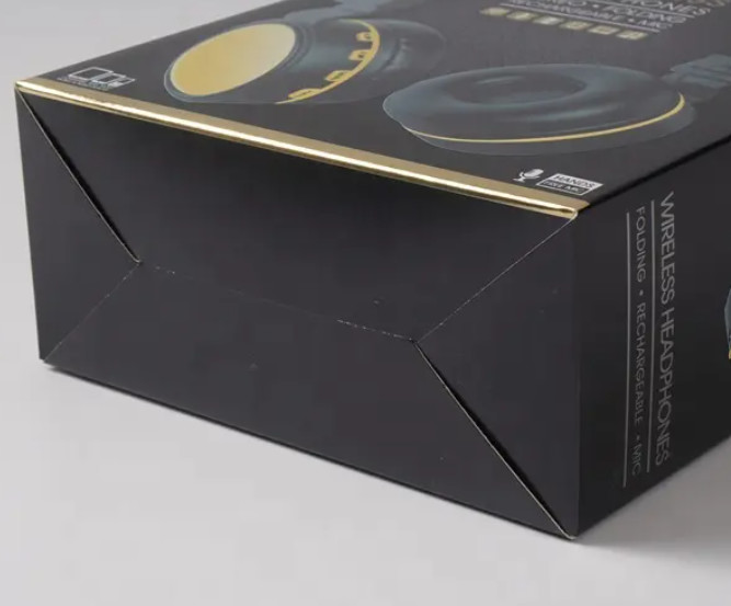 Custom Logo Paper Box Electronic Product Packaging Carton USB Cable Earphone Phone Bluetooth Earphone Packaging