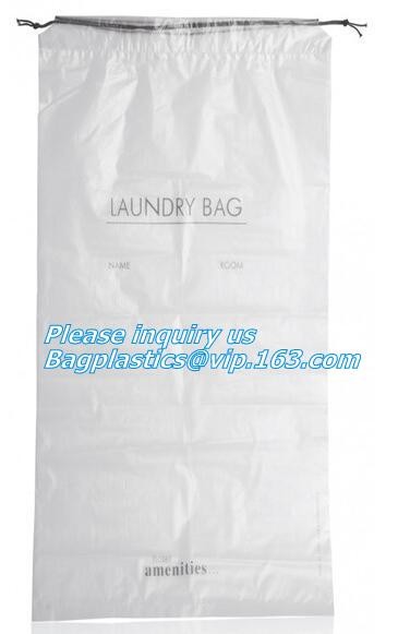 corn starch biodegradable compostable eco friendly drawstring laundry bag, eco friendly biodegradable compostable laundr