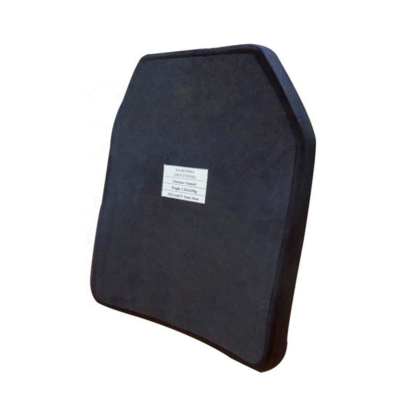 Ceramic Military Ballistic Plates PE Insert Armor Level 3 Bulletproof Plates