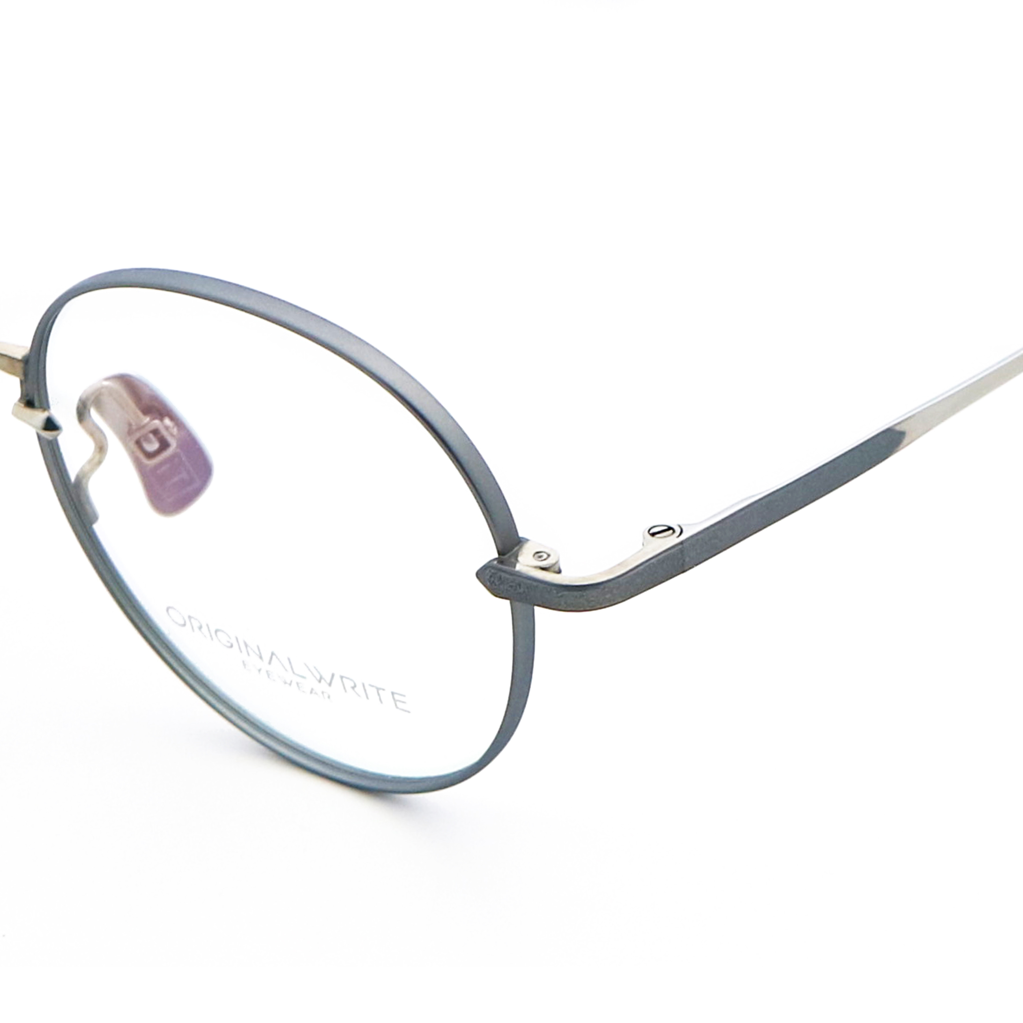 Ultralight Full-Rim Super Elastic Pure Titanium Material Glasses Mens Ladies