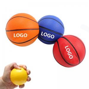 Buy cheap Promotional Anti stress ball Dia 6.3cm PU logo customized colorful product