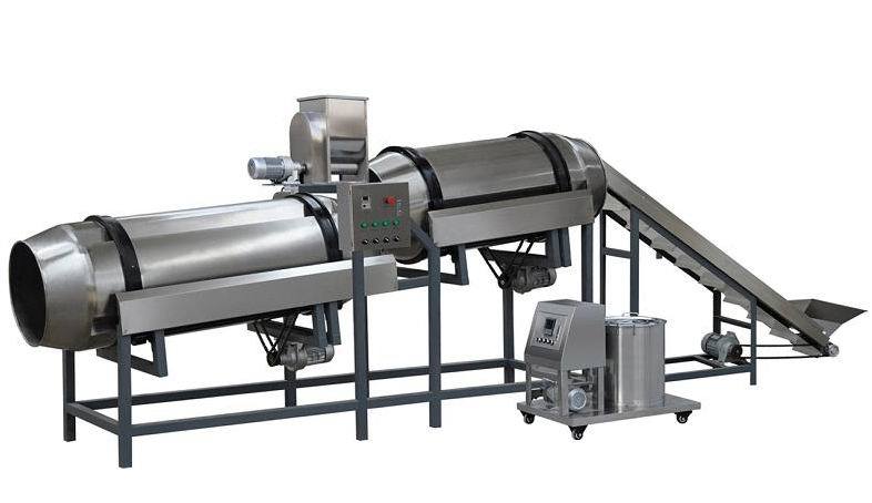120kg per hour Corn puff snack making machine/puffed corn snack production line