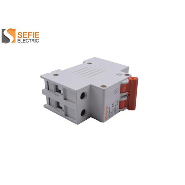 10A 35.5mm Din Mount Circuit Breaker D Curve Breaker Ⅱ Pollution Degree