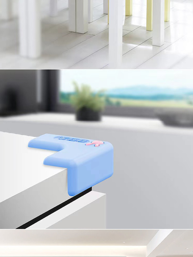 Silicon Rabbit Children'S Crash Corner Table Corner Baby Household Crash Corner Soft Bag Corner