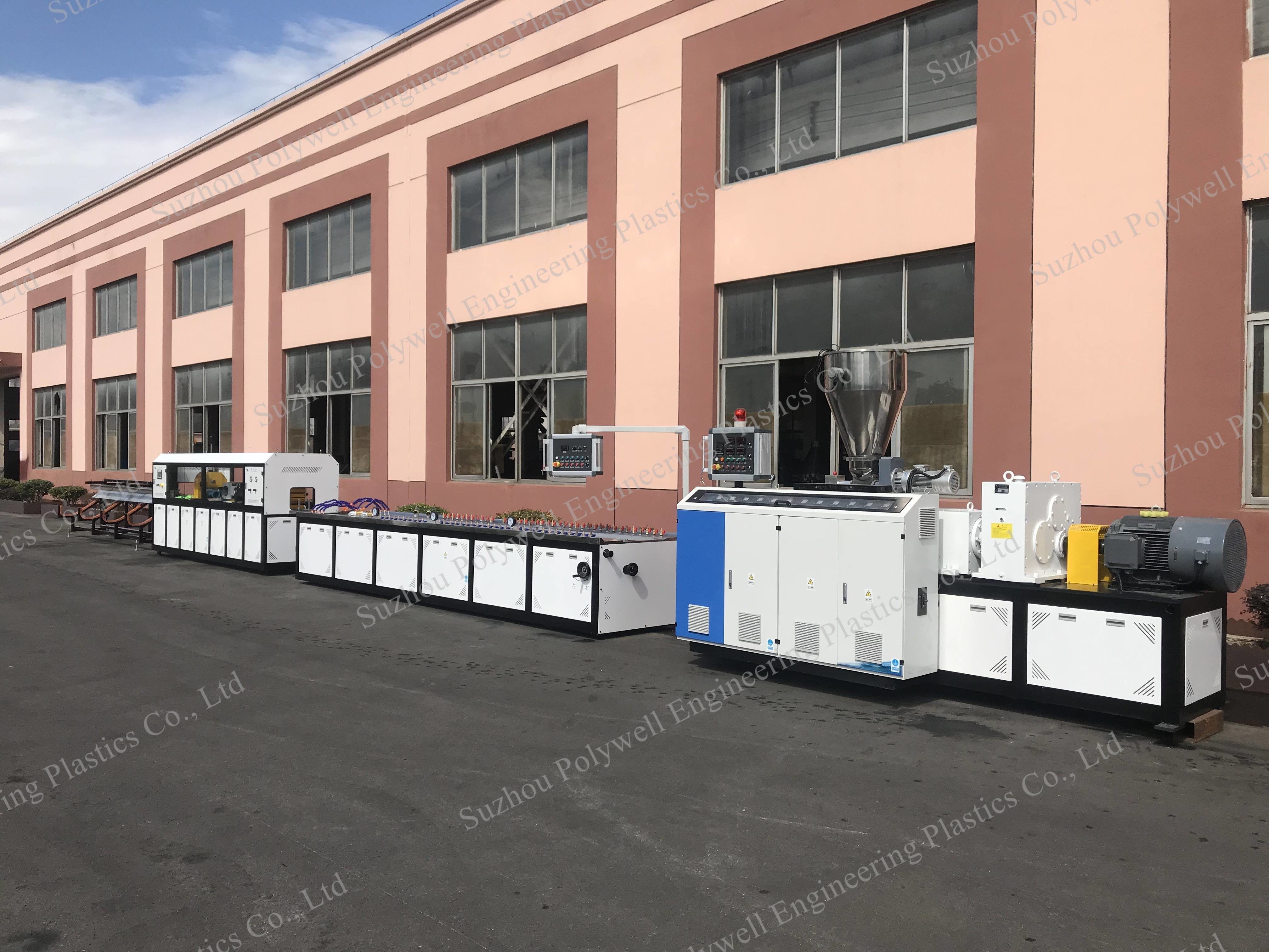 PVC Pipe Production line Profile Plastic Extrusion Making Machine for Window Profile