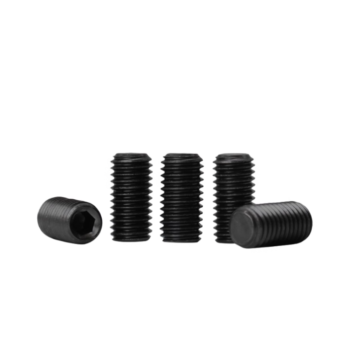 Customized M3 M4 M5 M6 M8 M10 Grade12.9 ISO Standard Black Hexagon Socket Set Screw