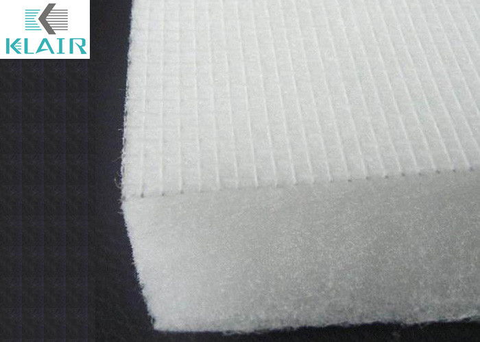 Synthetic Fiber Air Filter Media Roll , F5 Paint Booth Filter