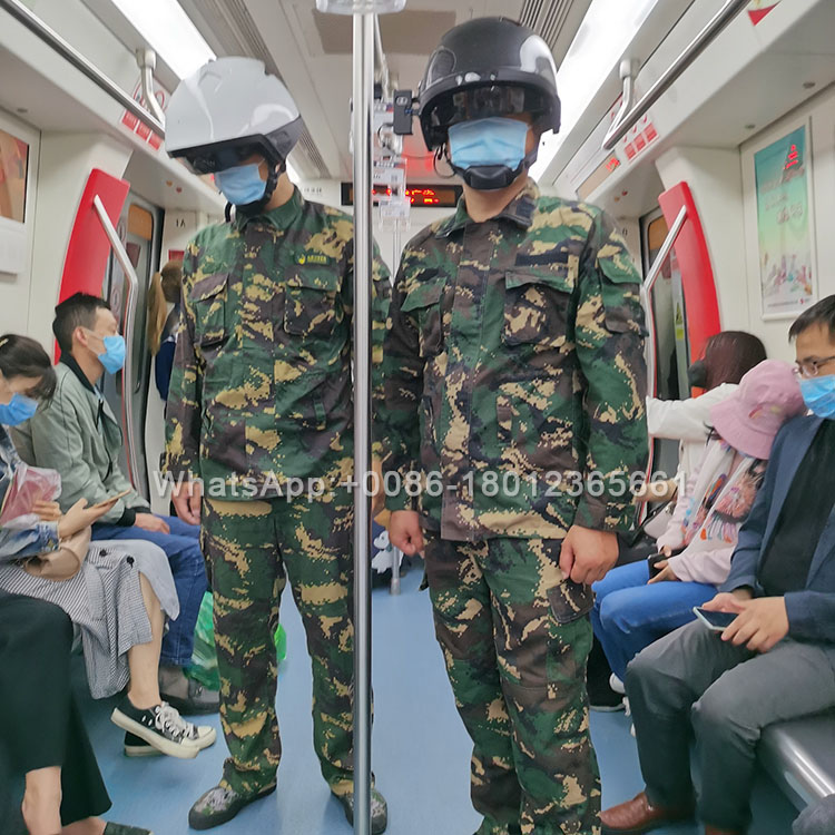 Virtual Real Integrated Intelligent Interactive Helmet