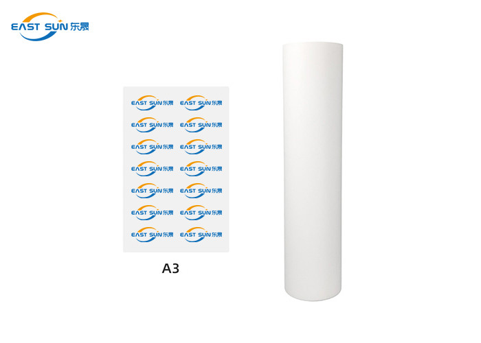 White Printer Heat Transfer A3 A4 DTF PET Film Polyester Roll