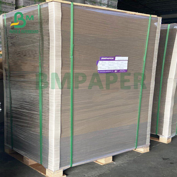 2mm 144cm X 108cm Grey Straw Board Sheets For Packing Smoothness