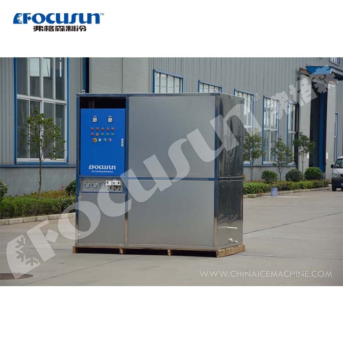 Video Outgoing-Inspection Provided Small Capacity Plate Ice Machine 1200 KG