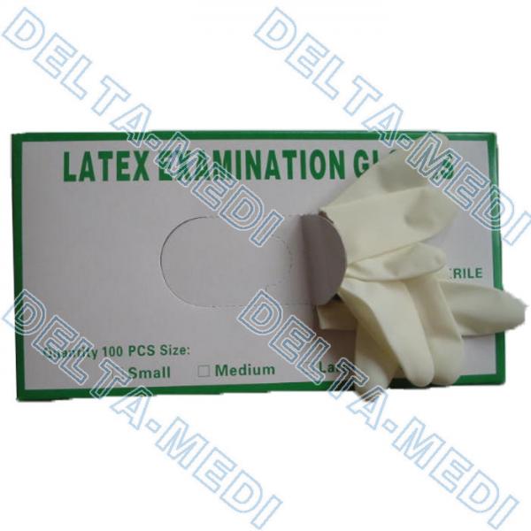 Quality White Ambidextrous Latex Surgical Gloves For Homecie for sale