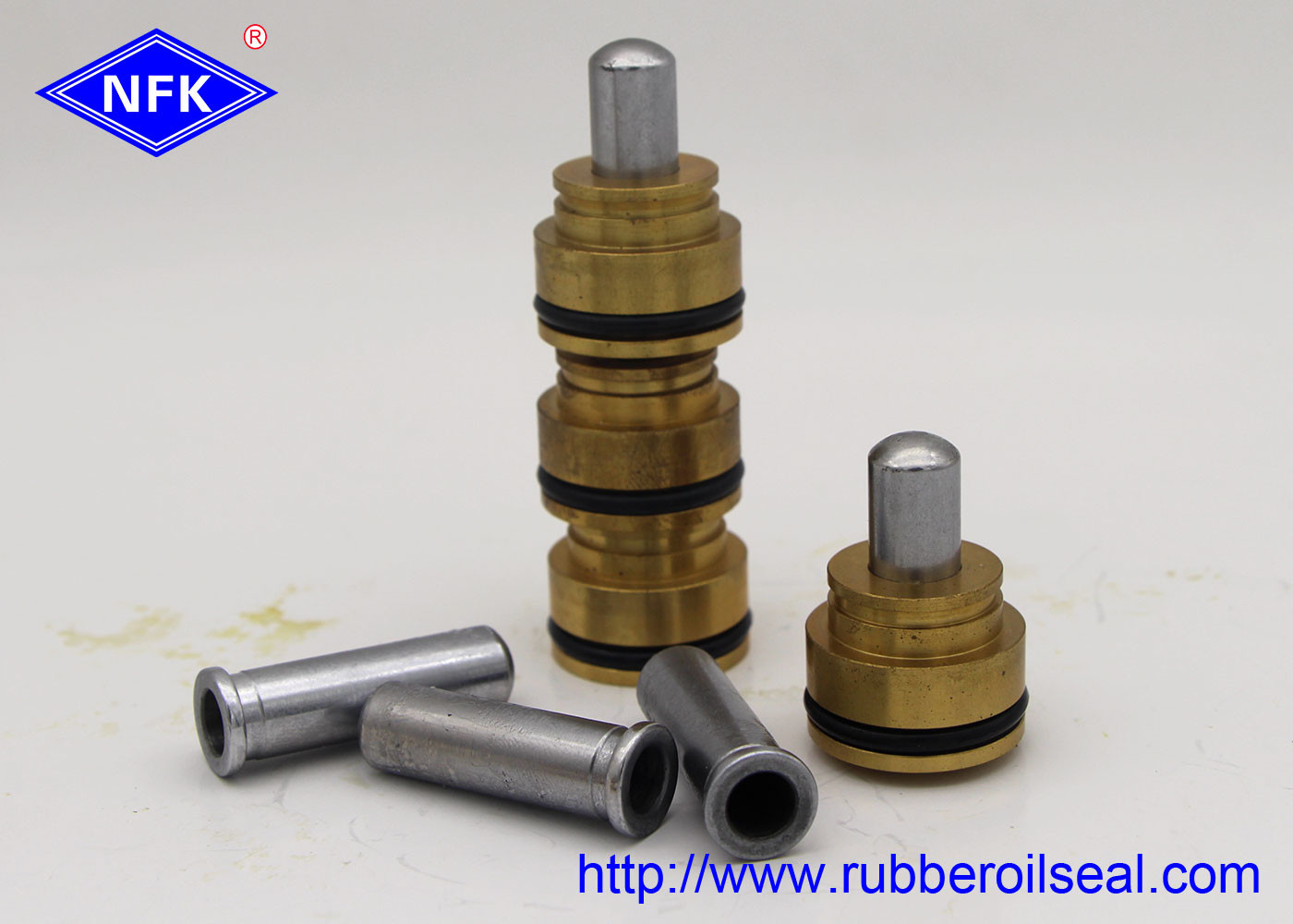 Steel Pilot Valve Pusher RCV10 For Kobelco Excavator SK120 SK130 SK200 SK220-1