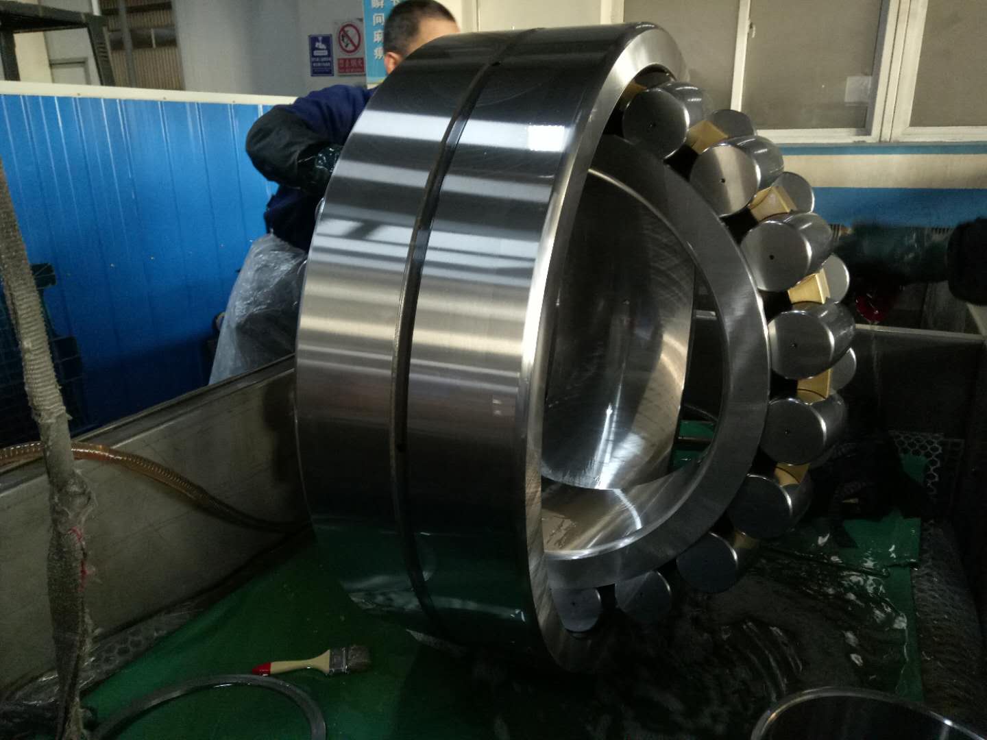 2 Seat Rings Rotating Ball Mill Slewing Ring Bearing and bearing made in china