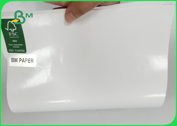60gsm 70gsm 80gsm 120gsm Oil resistant FDA Bleached kraft paper roll for meat 