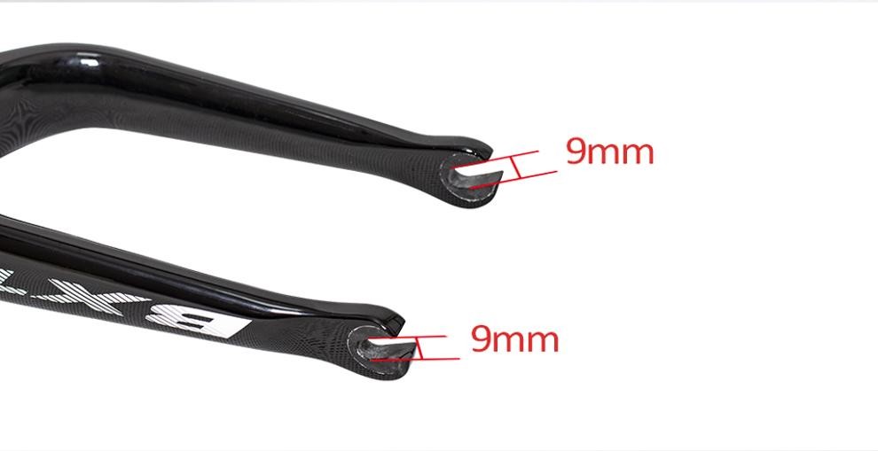 12 Inch Carbon Mountain Bike Fork T800 Kids Balance Bicycle Children Push Bike Forks