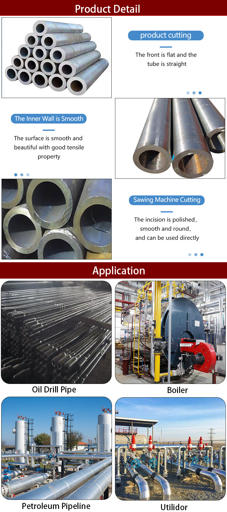 Industrial Stainless Steel Seamless Pipe High Quality Cheap Cold Rolled
