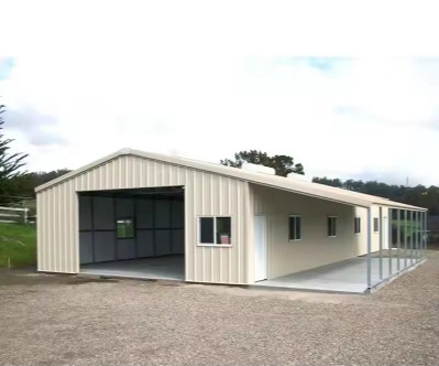 Construction Steel Structure Building Warehouse Customized Size Prefabricated