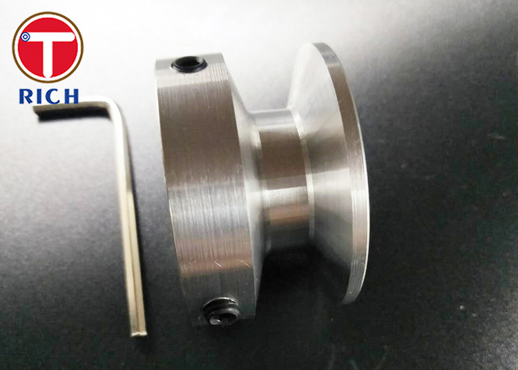 Stainless Steel CNC Turning Parts Single Groove Motor Belt Drive Pulley For Auto