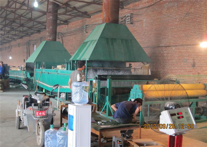 Full Automatic Welded Holland Pvc Coating Machine GAS Heating Coating Speed 1000m/H