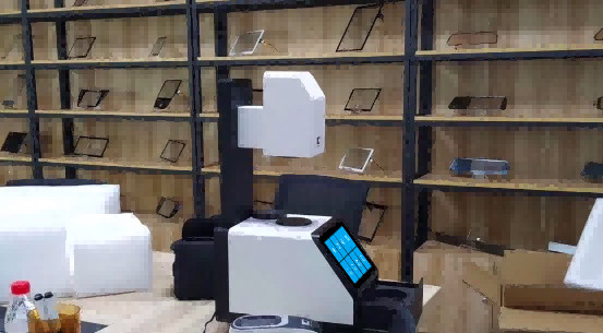 154mm Integrating Sphere Diameter Haze Meter Within 7 Inches Touch Screen TH-110