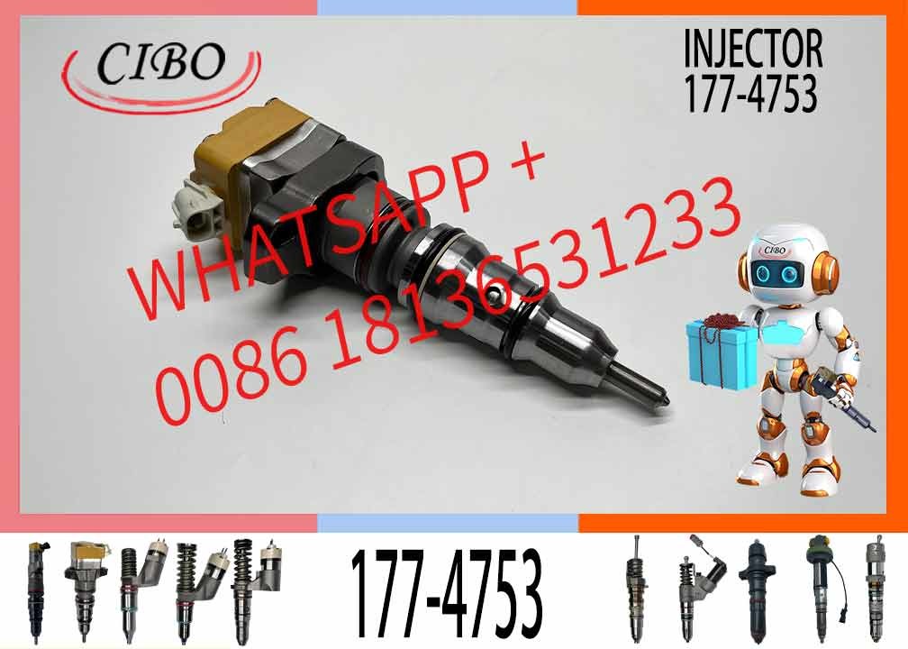 Excavator Injector 178-6343 1786343 177-4753 1774753 177-4752 1774752 171-9704 for 3126 Engine Parts Diesel Nozzle Assem