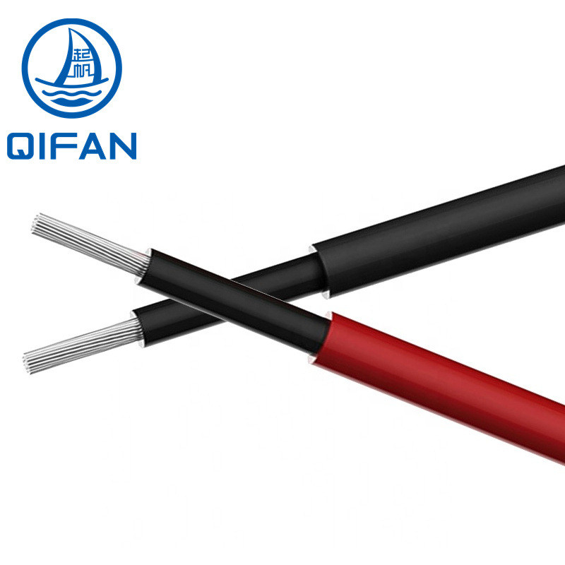 16mm2 PV1-F Photovoltaic Solar PV Cable TUV Approved For Construction