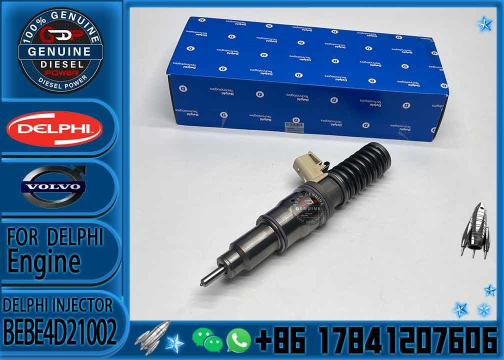 Common Rail Injector 33800-84840 3380084840 BEBE4D21002 Fuel Injector for VOL Diesel Engine